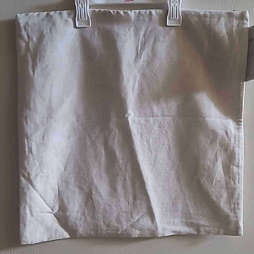 NEW West Elm Gold Swipe Brocade Pillow Covers (2 available), 18x18